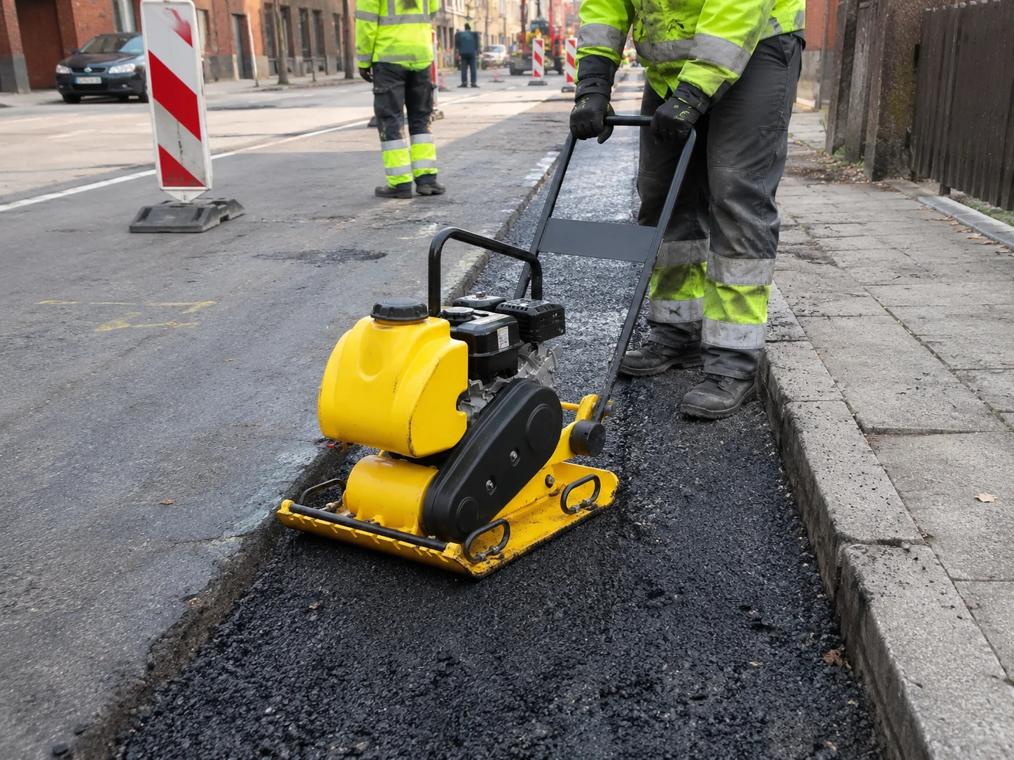 locação de equipamentos para compactação